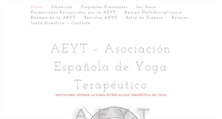 Desktop Screenshot of aeyt.org