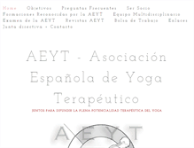 Tablet Screenshot of aeyt.org